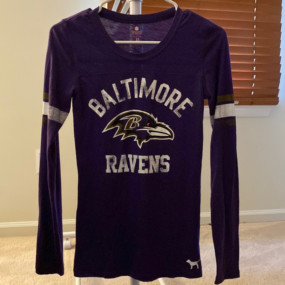 EUC Victoria’s Secret - PINK Baltimore Ravens Longsleeve